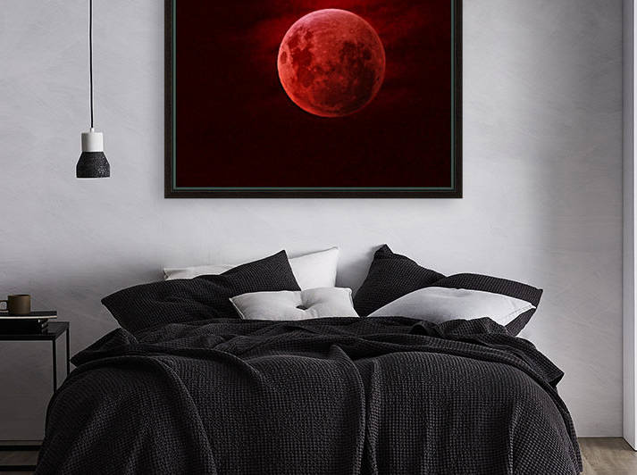 One Red Moon by Arizona Photos by Jym