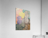 bubble color drawing Acrylic Print