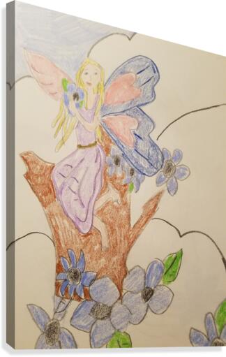 fairy flowers Canvas Print