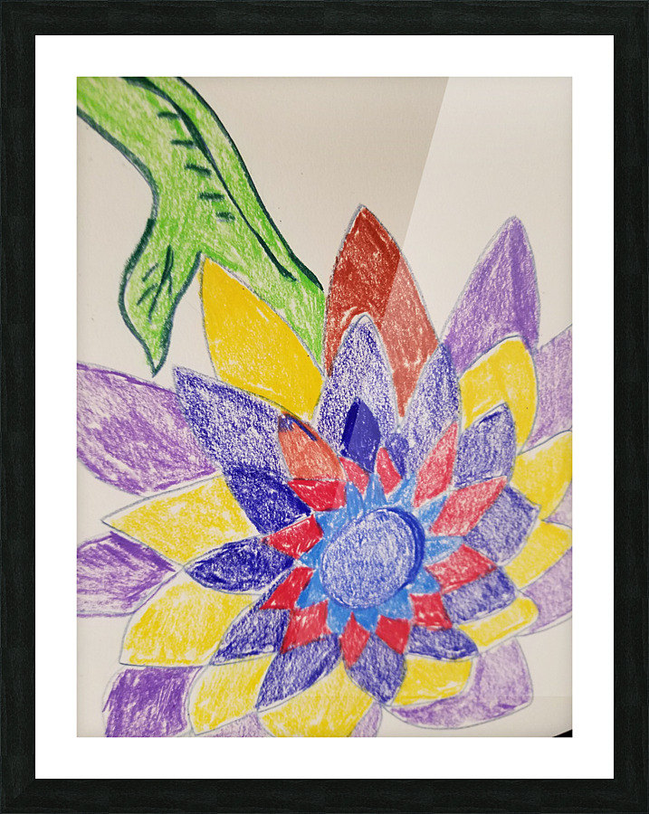 rosolyn flower 2 Picture Frame print