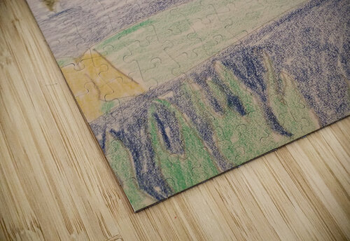 mountains drawing Anneliese Frazier puzzle