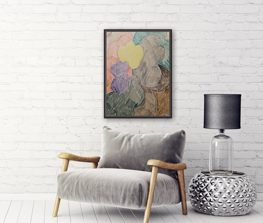 bubble color drawing Reproduction