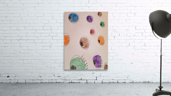 eye drawing Wall Preview