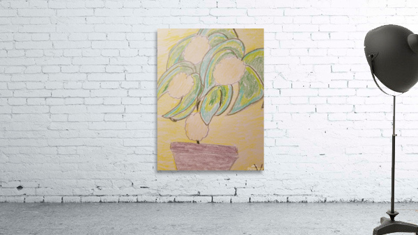 ferren flowers drawing Wall Preview