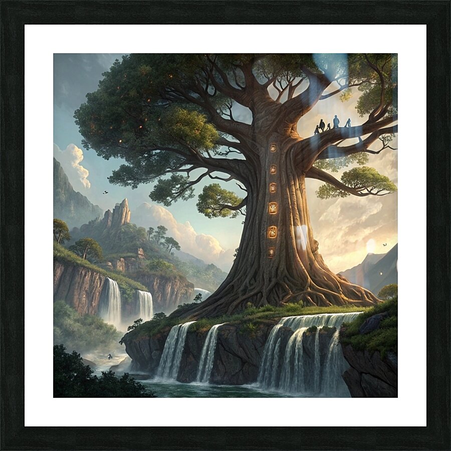 The Eldertree Covenant V1 Picture Frame print