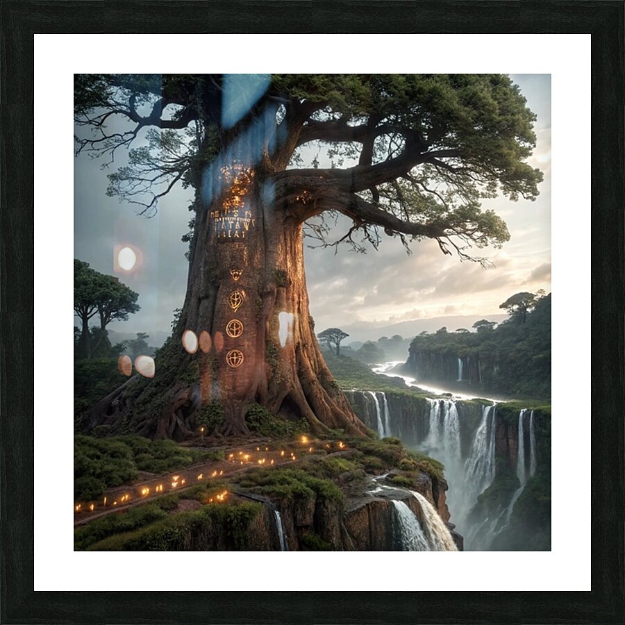 The Eldertree Covenant V2 Picture Frame print