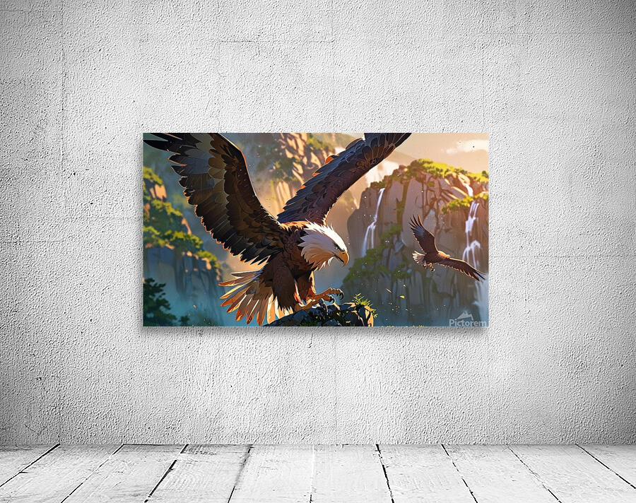 Wings of Majesty V1 Wall Preview