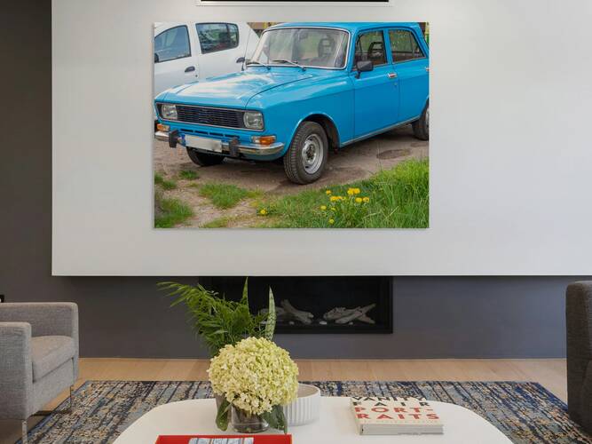 Old Classic Car from the Former Soviet Union Era by Animaflora PicsStock