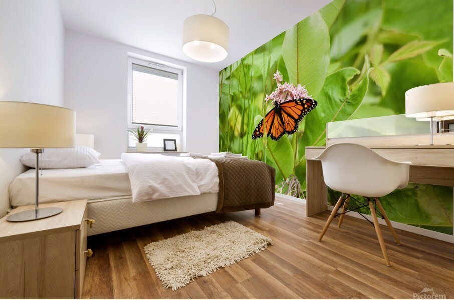 Monarch Mural print