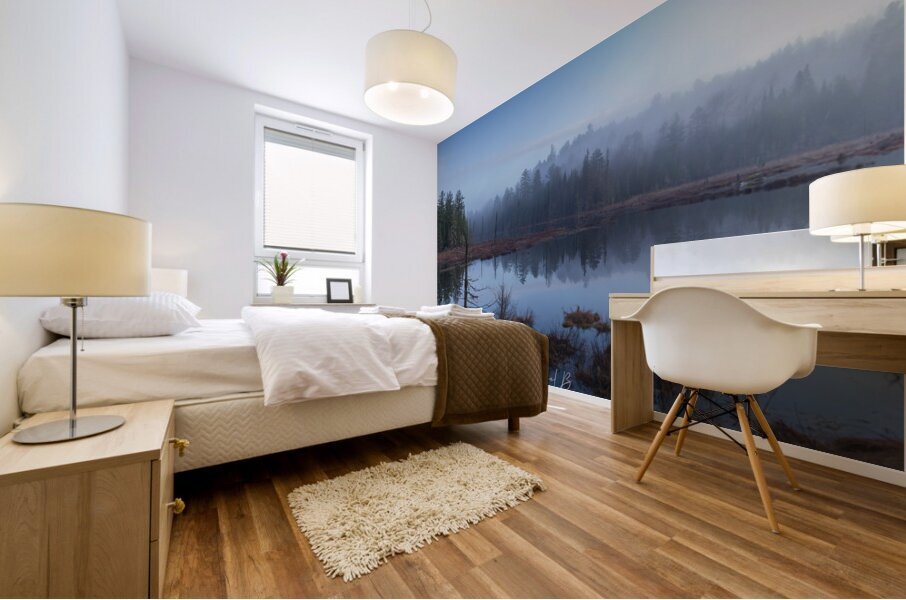 Madawaska Morning Mural print