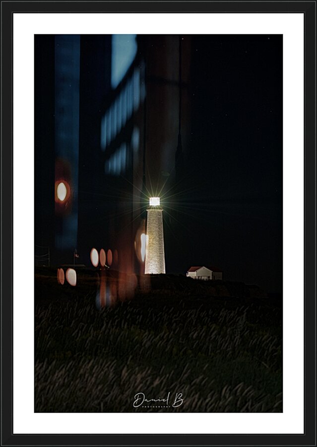Lighting The Way Picture Frame print