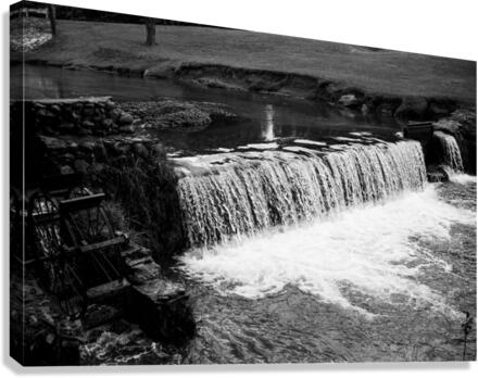 Churning Water Canvas Print