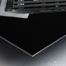 Towering into The Dark Metal print