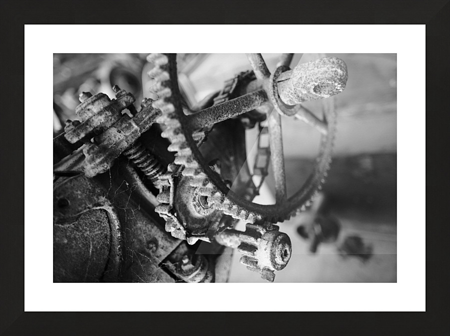 Machinations Picture Frame print