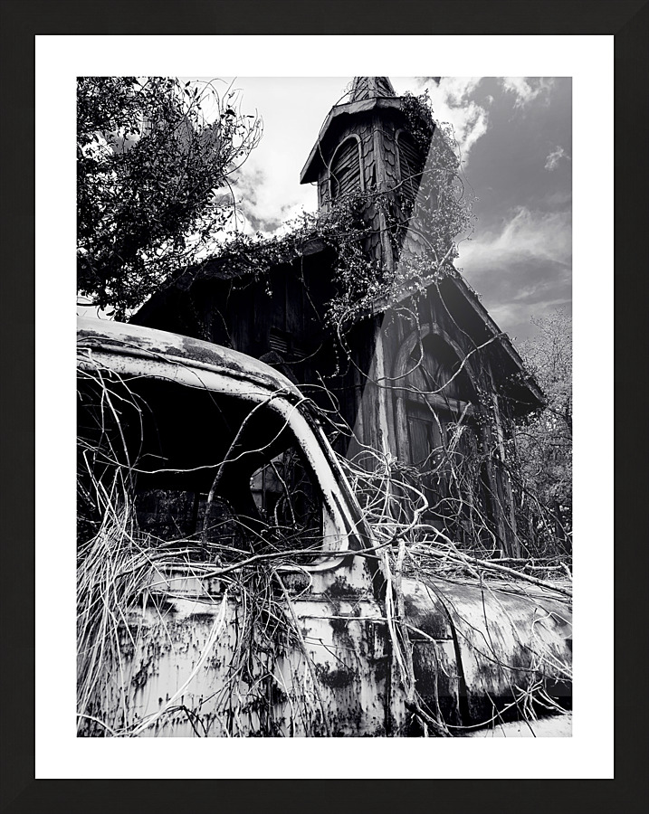 Nature Consumes Picture Frame print