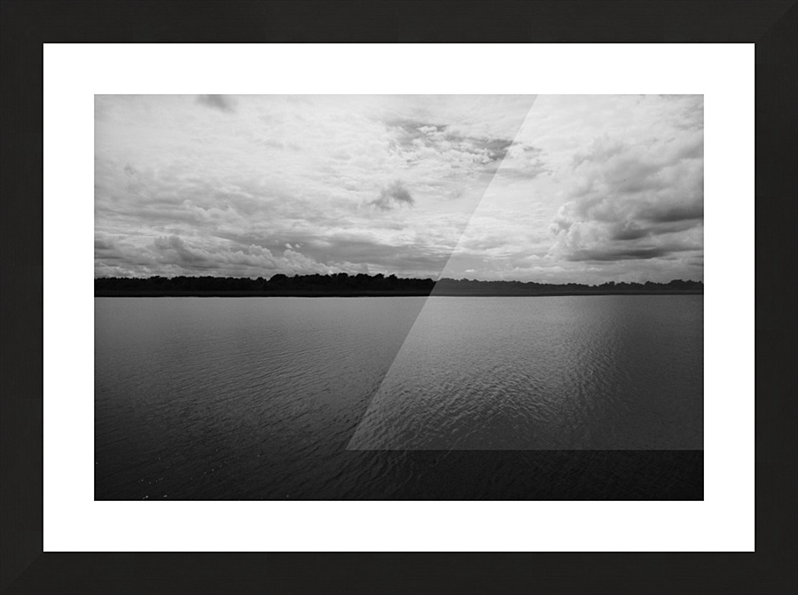Dark Waters Picture Frame print