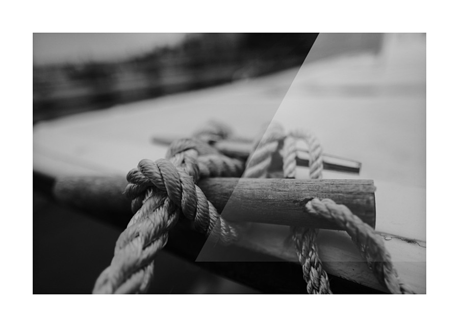 Rope Picture Frame print
