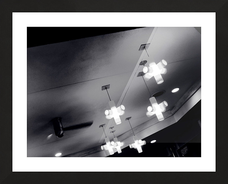 Light Noir Picture Frame print