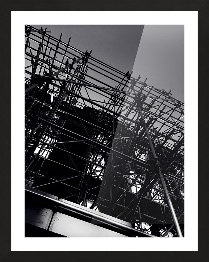 Facade Picture Frame print