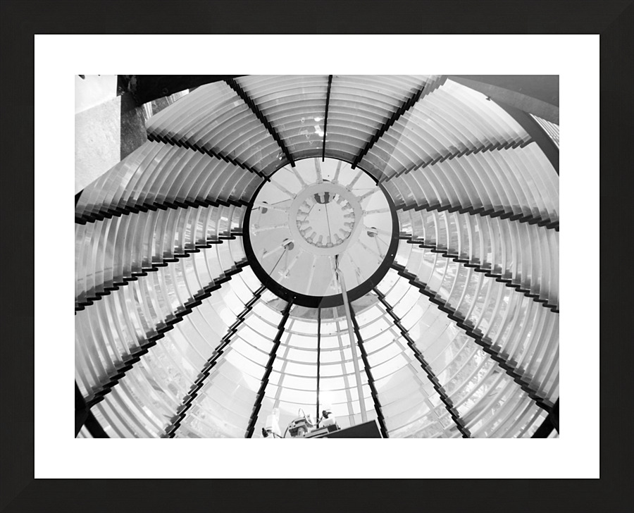 The Lens Picture Frame print