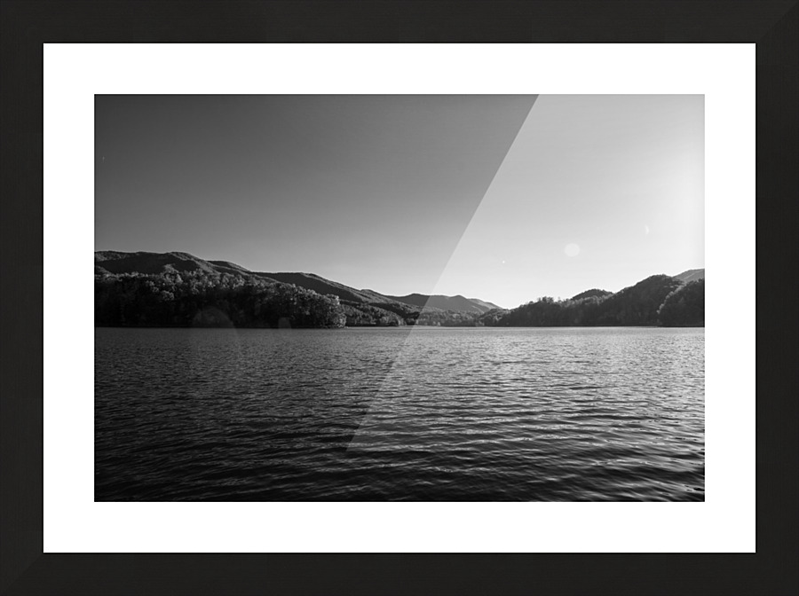 The Lake Picture Frame print
