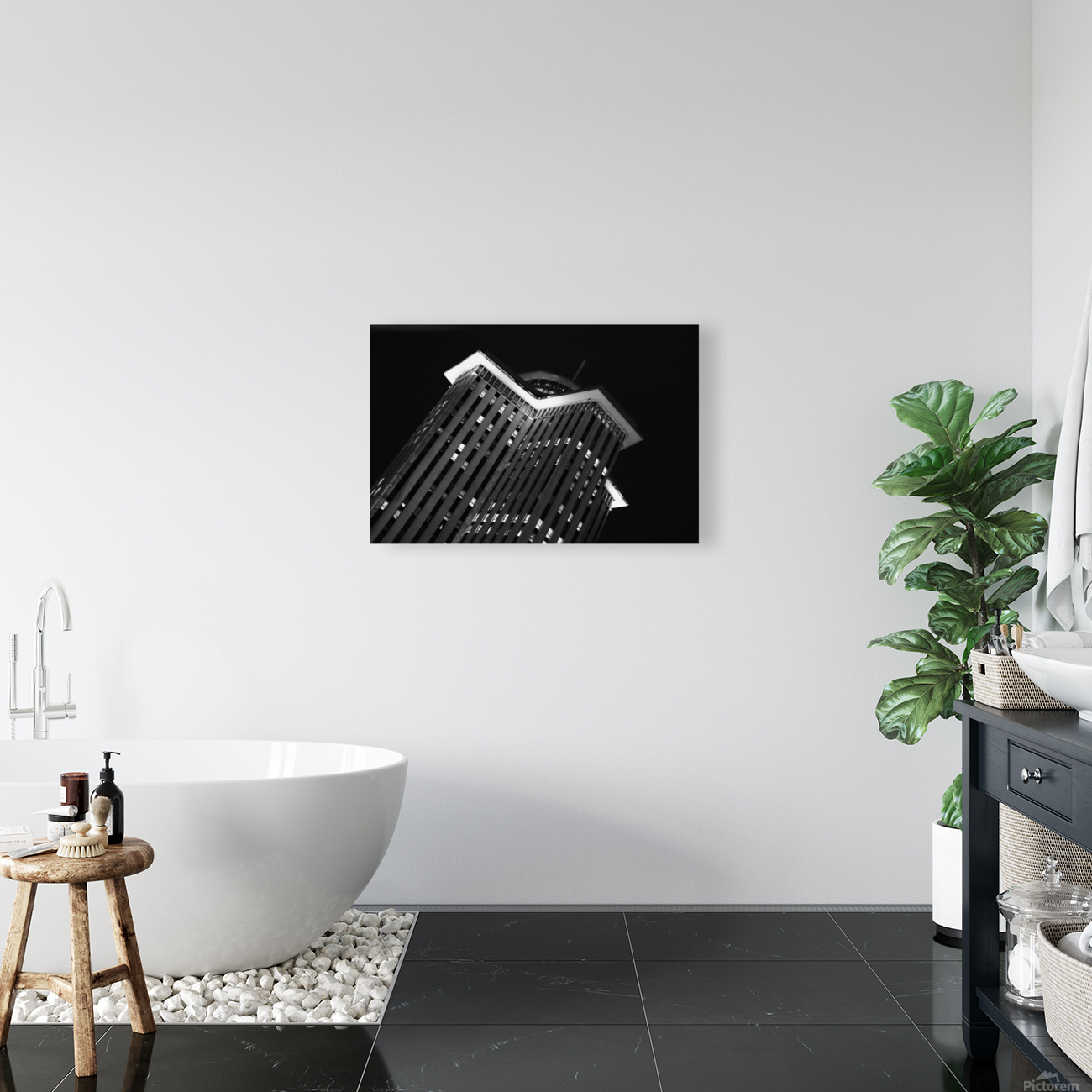 Towering into The Dark Reproduction