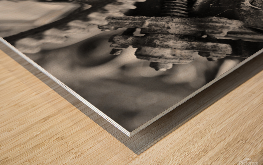 Machinations Wood print