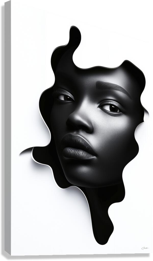 Form in Silence Canvas Print
