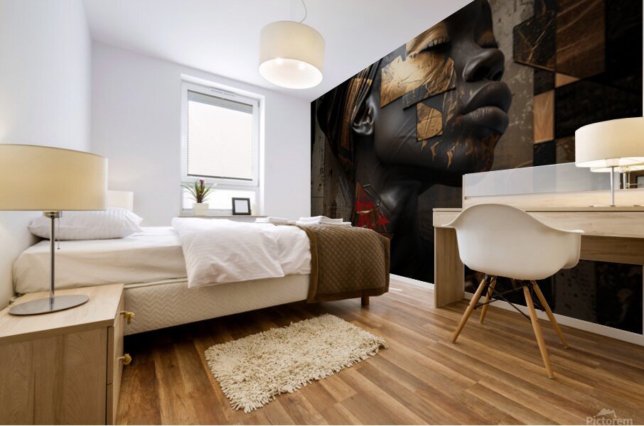 Constructed Identity Mural print