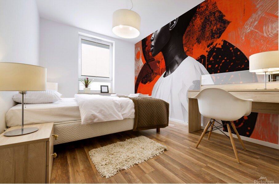 Solar Silence Mural print