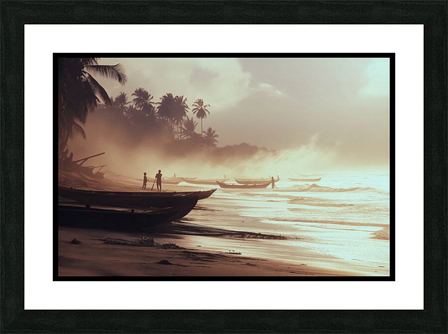 Before the Light Settles Picture Frame print