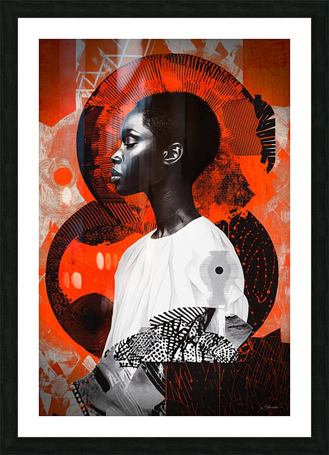 Solar Silence Picture Frame print