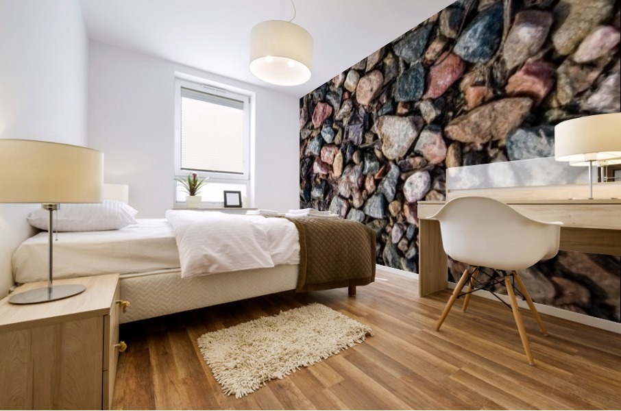 Pebbles Mural print