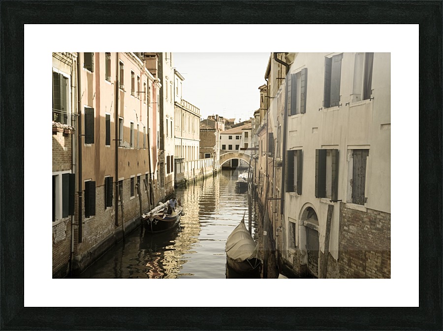 Sinking City Picture Frame print