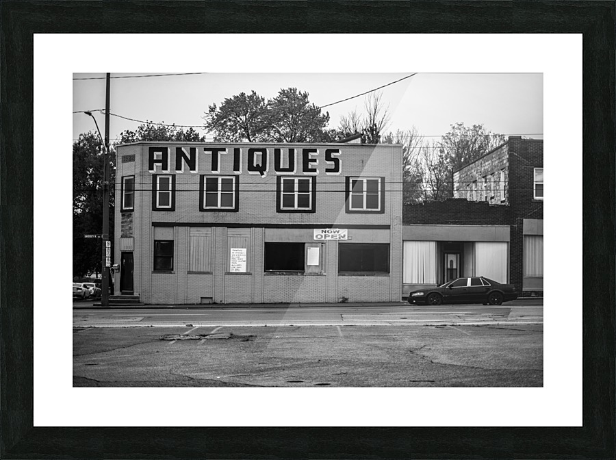 Antiques Picture Frame print