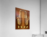 Gold jazz  Acrylic Print