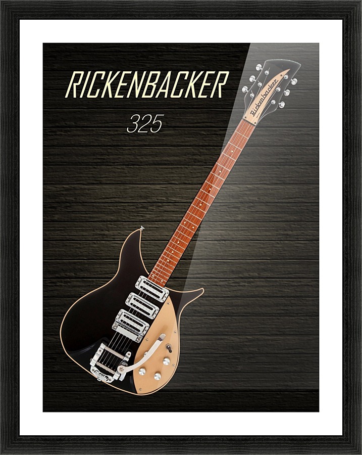 Rickenbacker 325 Picture Frame print