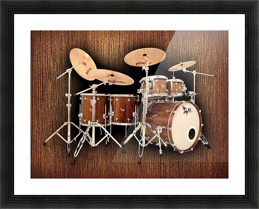 Hendrix  Drums Picture Frame print