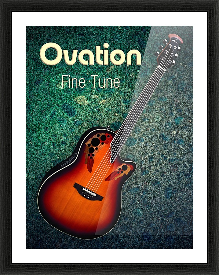 Ovation Fine Tune Picture Frame print