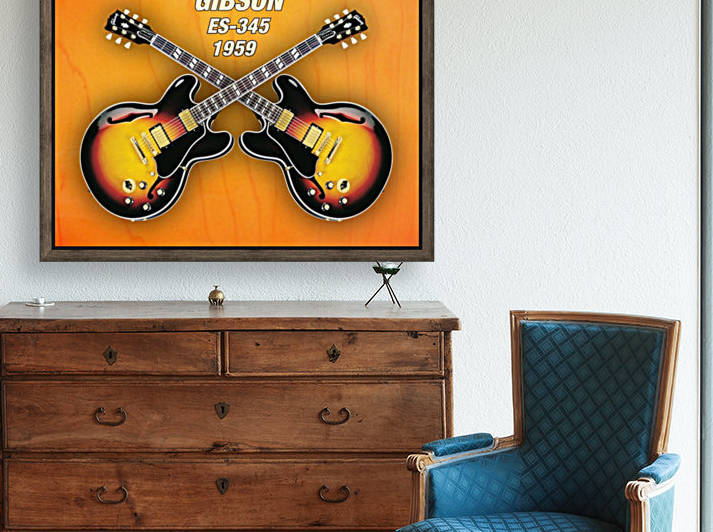 Double gibson-es-345  1959 by shavit mason