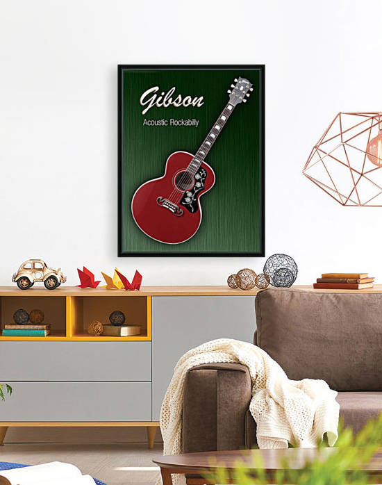 Gibson Acoustic Rockabilly by shavit mason