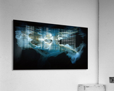 Black and white Acrylic Print