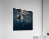 Blue space Acrylic Print