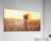 Flowers at sunset Acrylic Print
