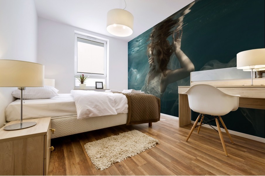 Dance in silence Mural print