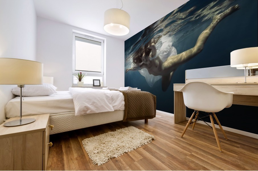 Pleasant ease Mural print