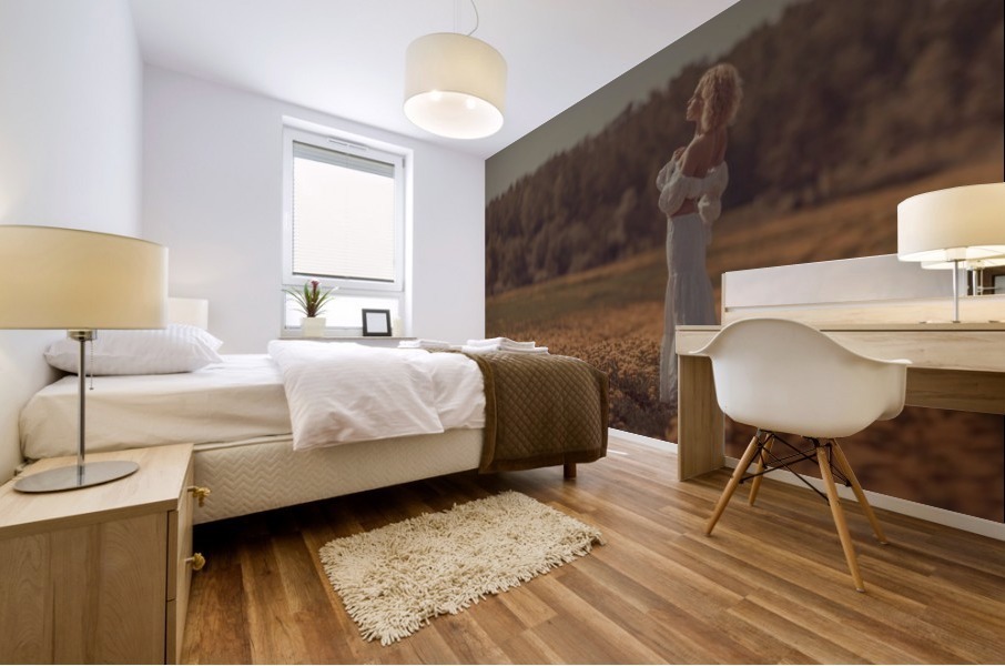Spring came Mural print