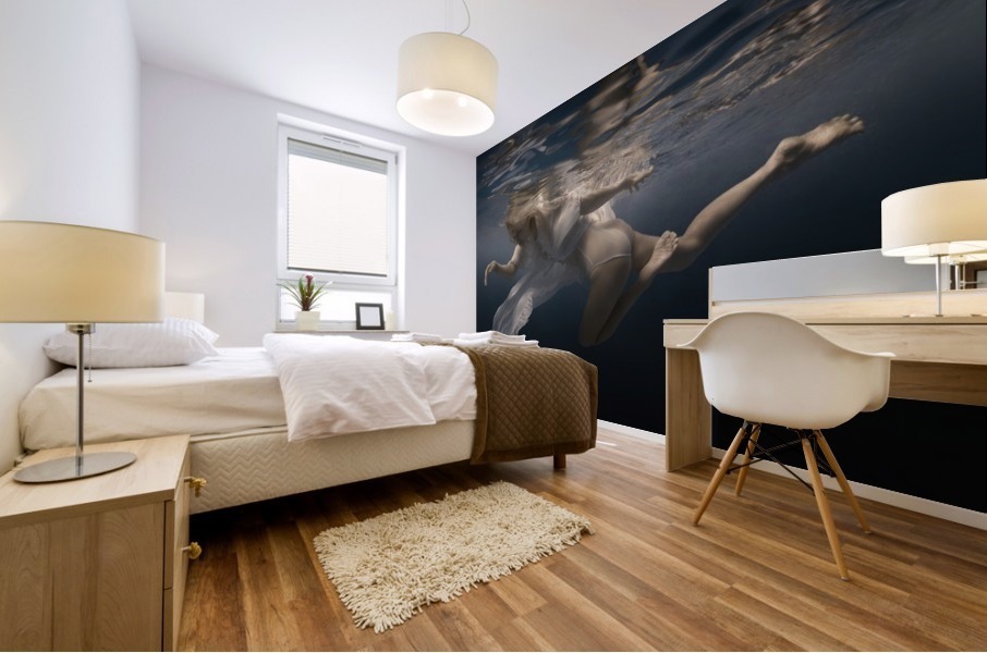 Dance of light Mural print