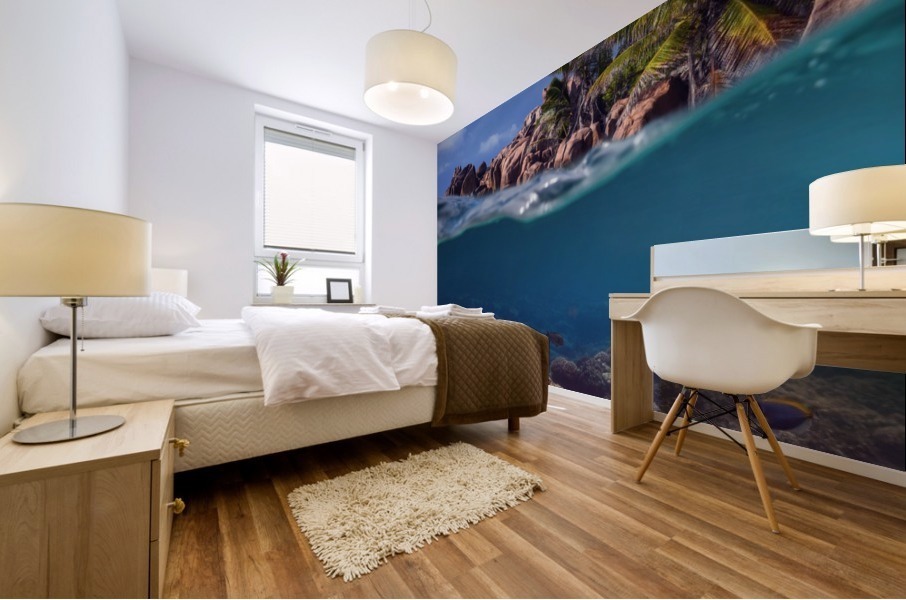 Split. Tropical island Mural print
