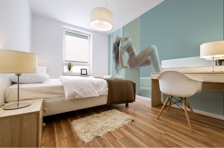 Etude Mural print